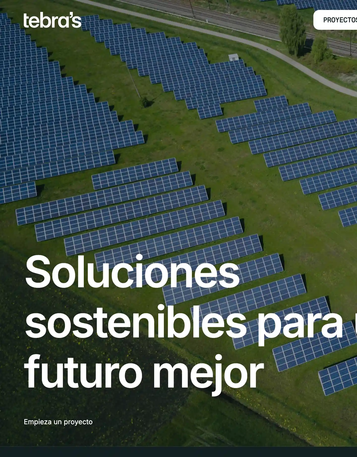 Plantilla de página web para medio ambiente